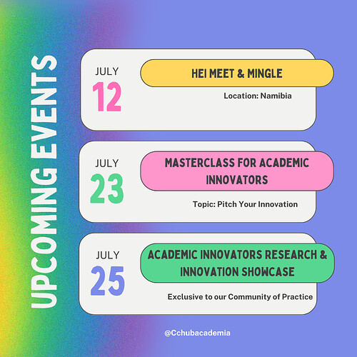 Rainbow Aesthetic Pride Month Upcoming Events Instagram Post